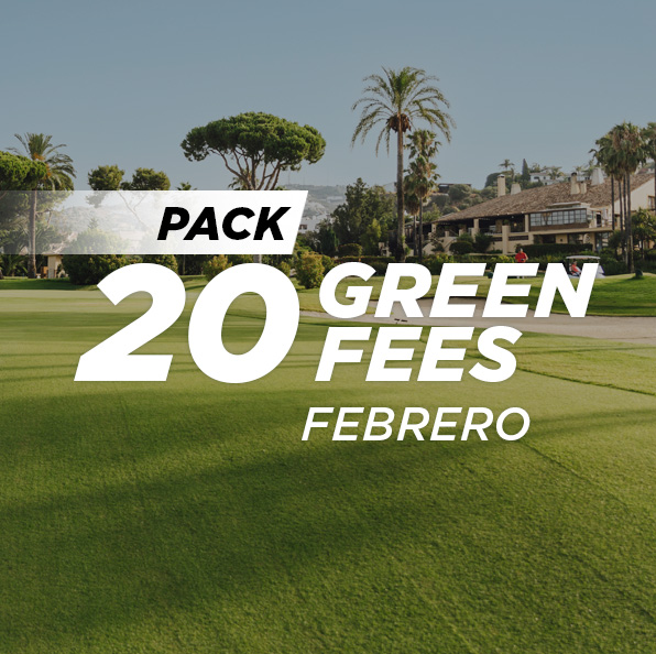 Pack 20 Green Fees Febrero